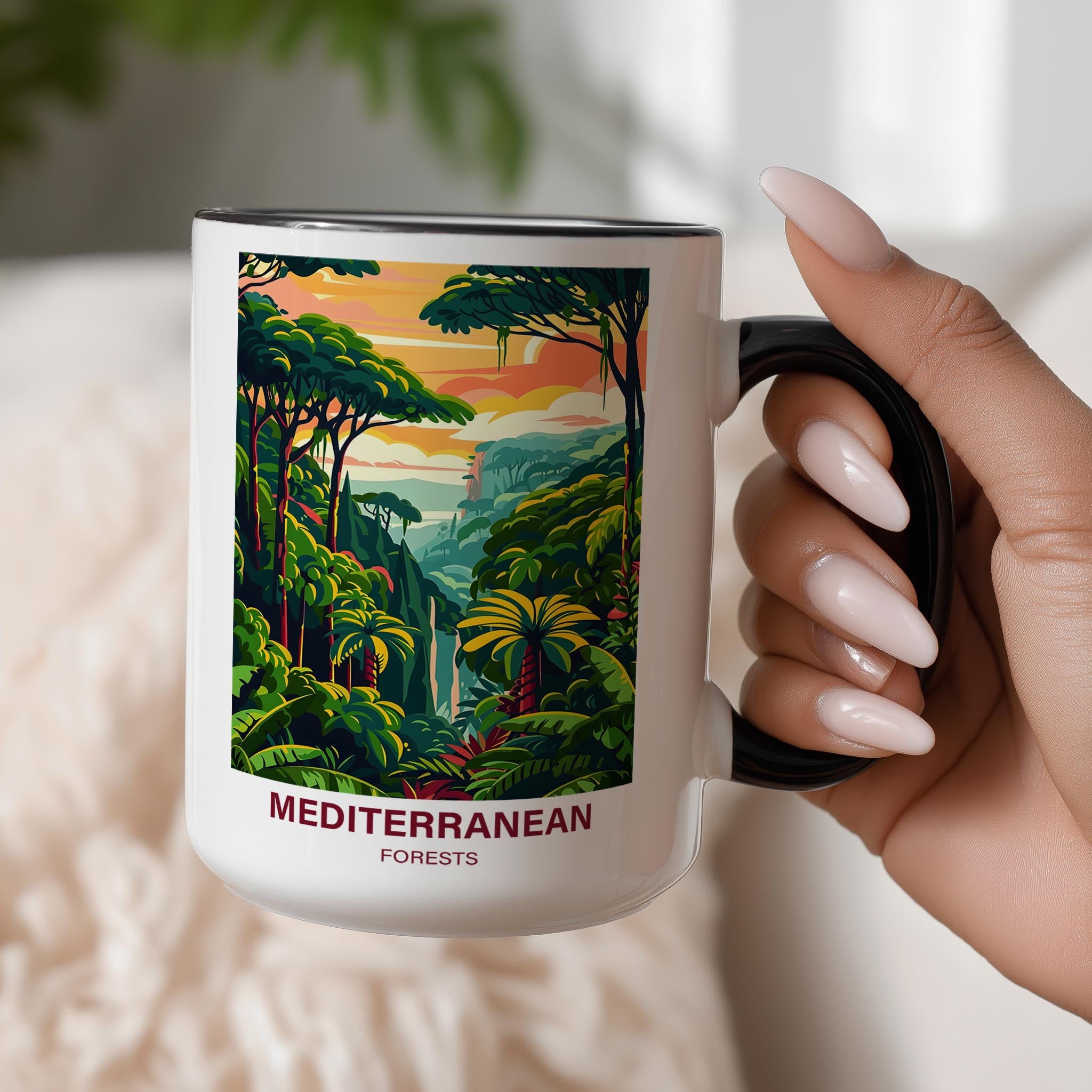 Mediterranean Forests - Forests of the World Mug