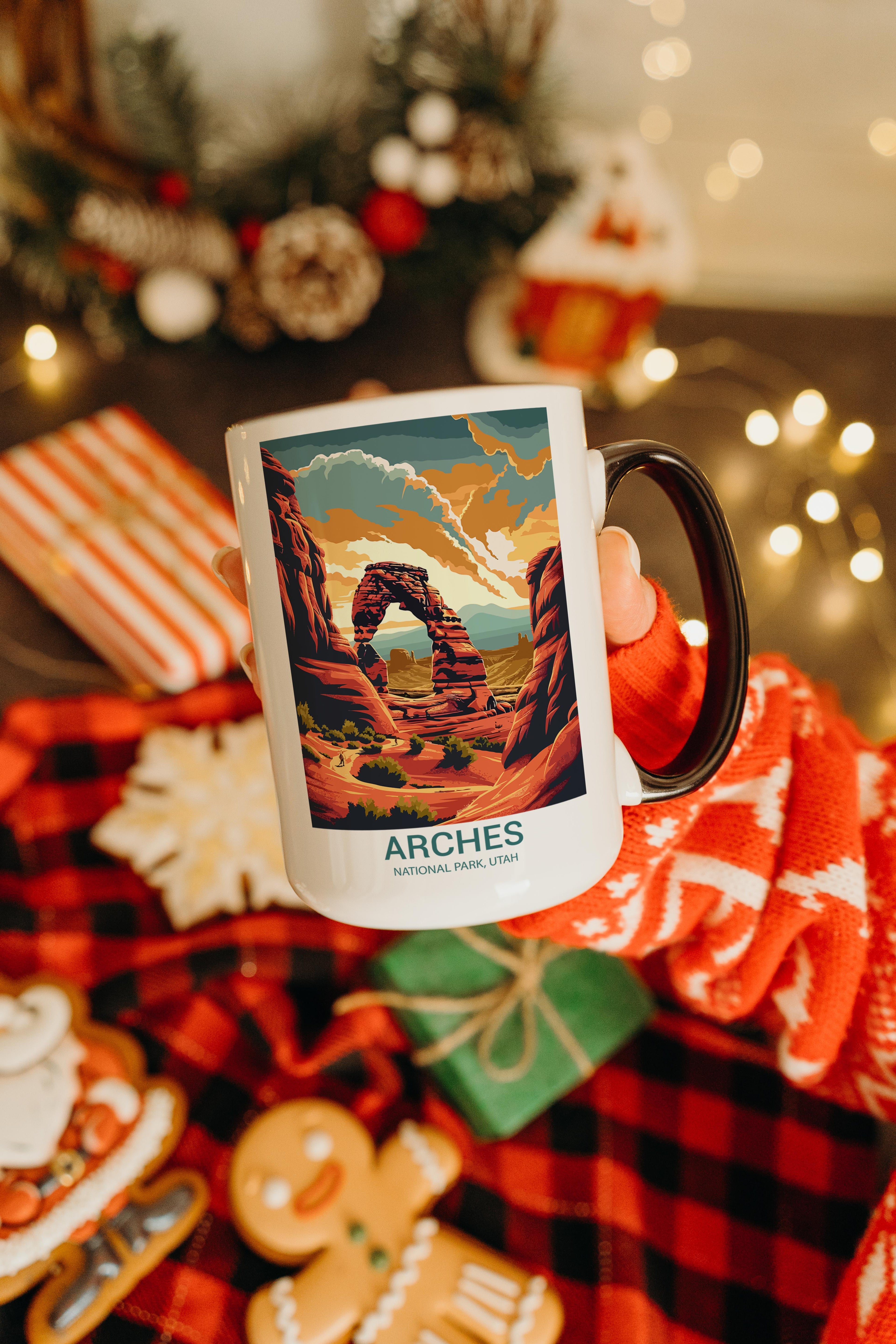 Arches - Utah - US National Park Tourism Mug