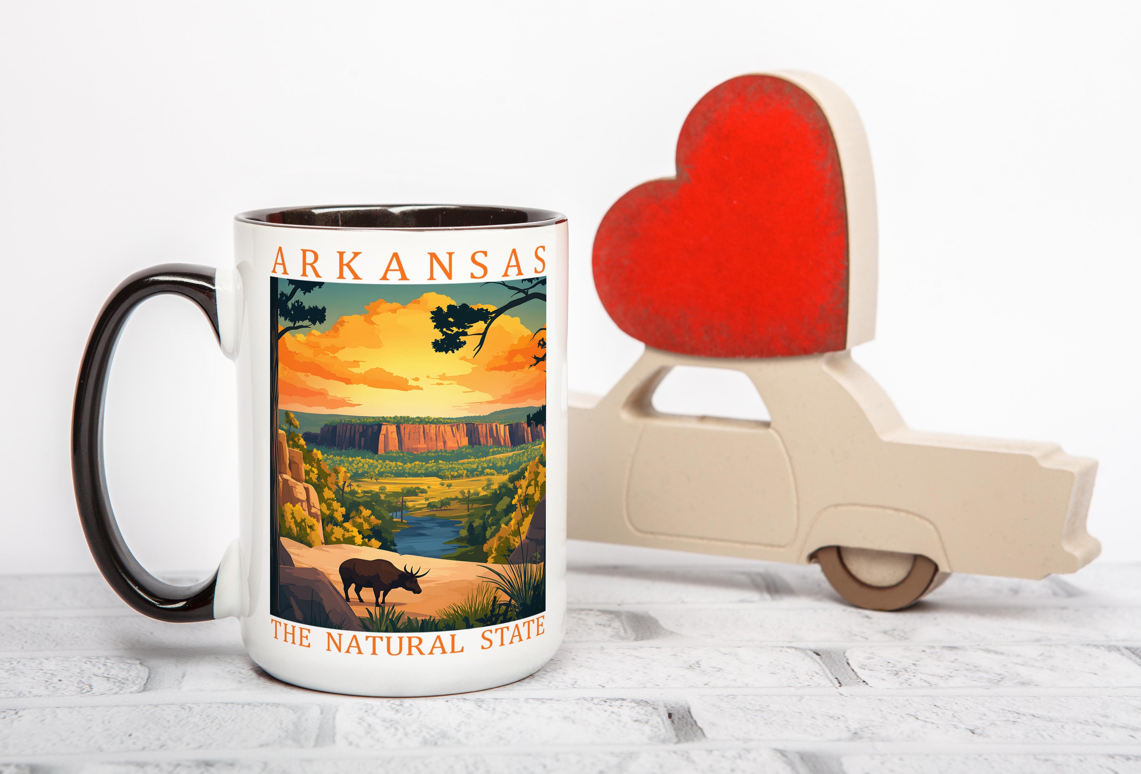 Arkansas - US State Pride Mug