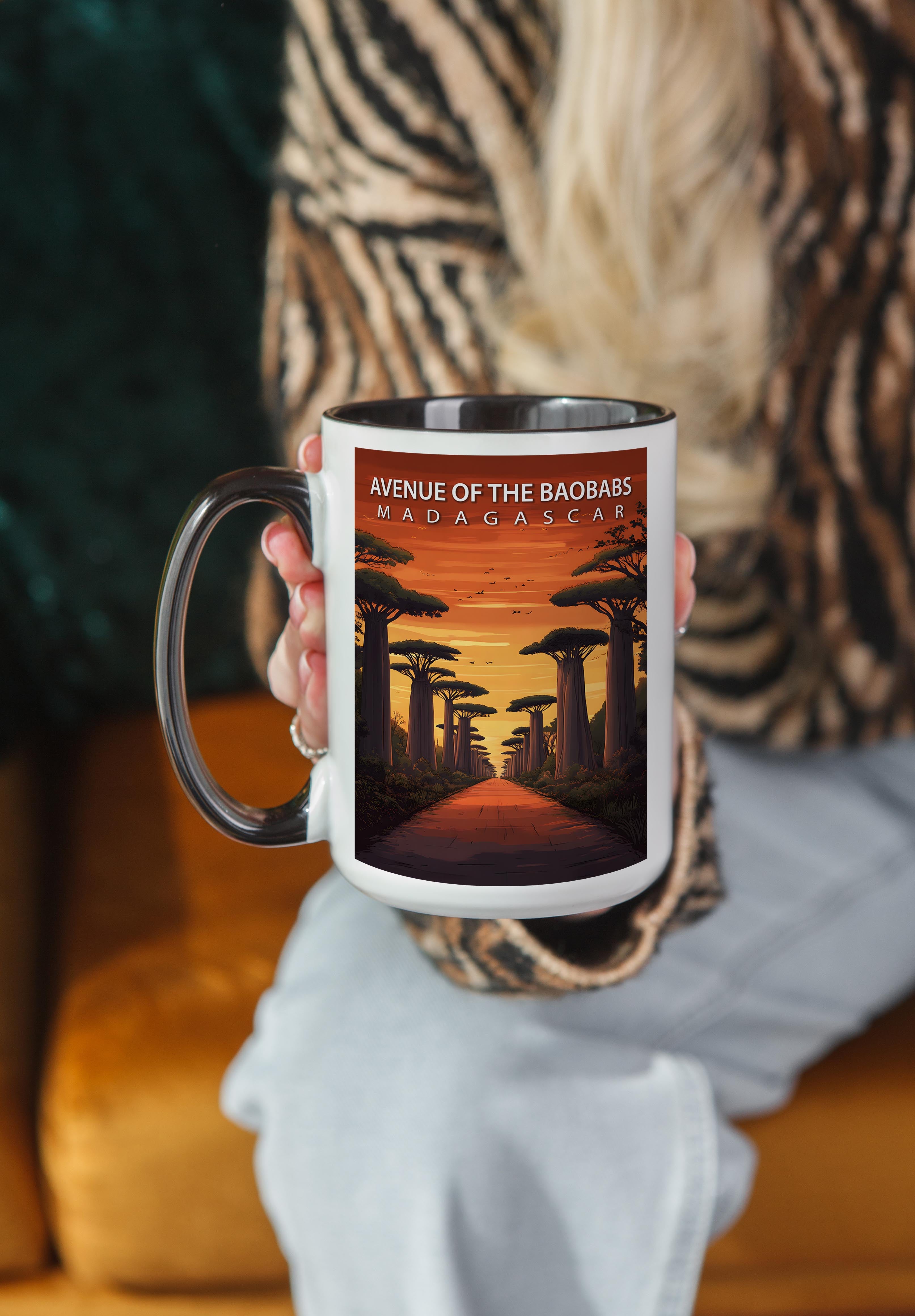 Avenue of the Baobabs - Madagascar - Global Treasures Mug