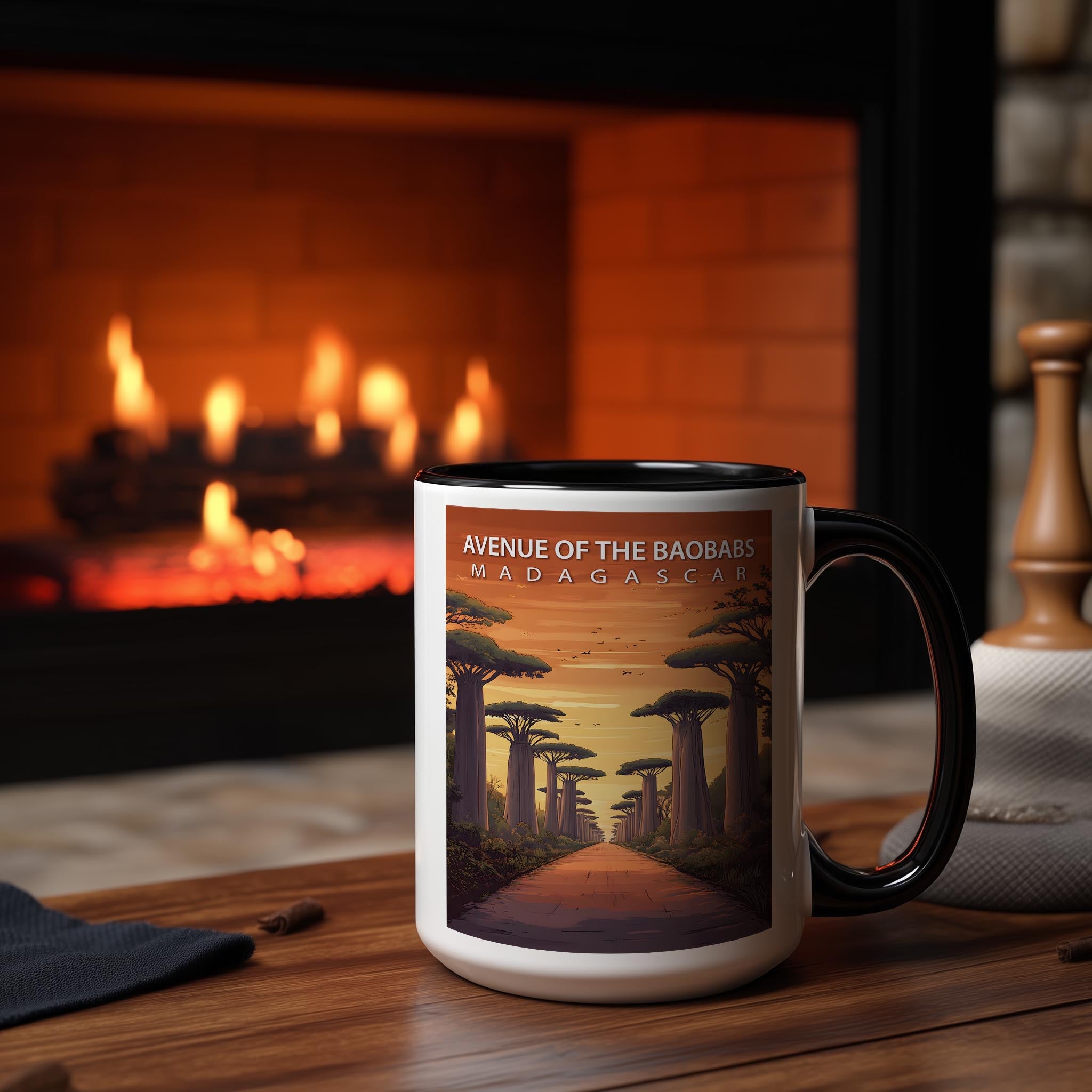 Avenue of the Baobabs - Madagascar - Global Treasures Mug