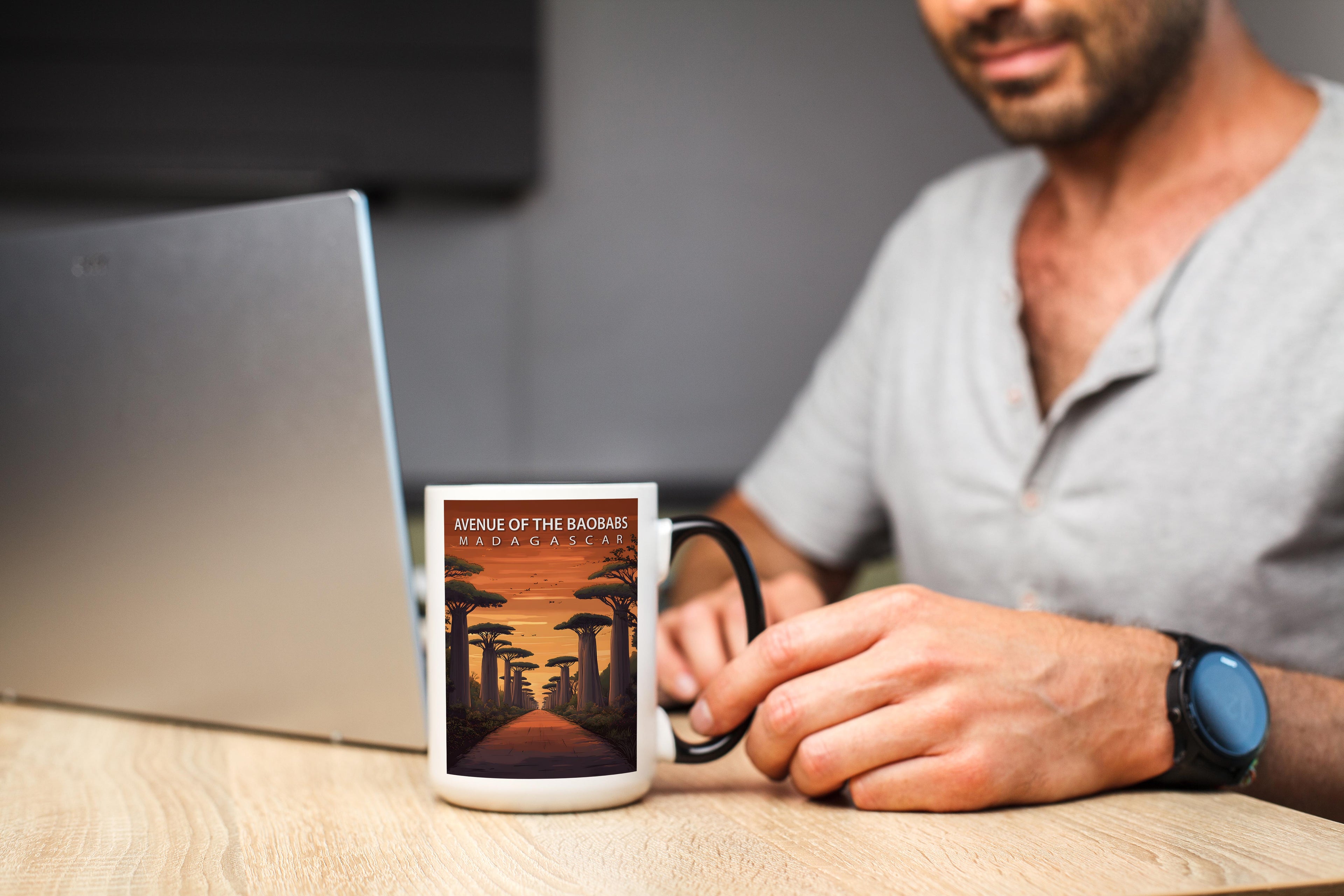 Avenue of the Baobabs - Madagascar - Global Treasures Mug