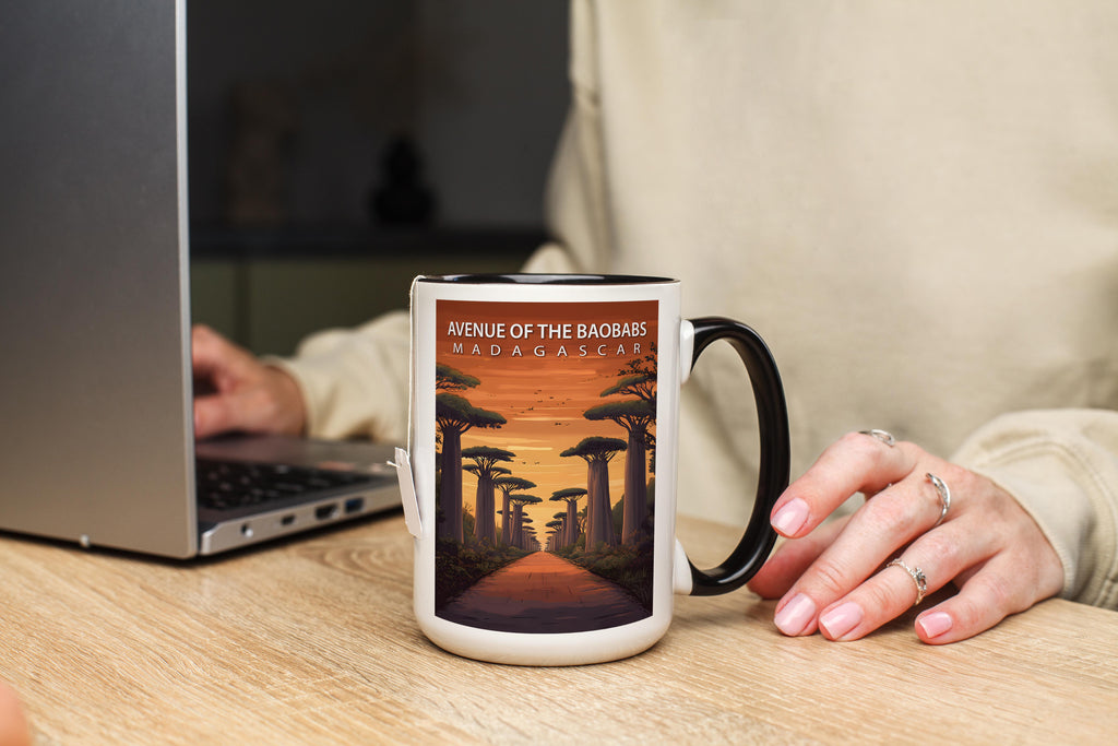 Avenue of the Baobabs - Madagascar - Global Treasures Mug