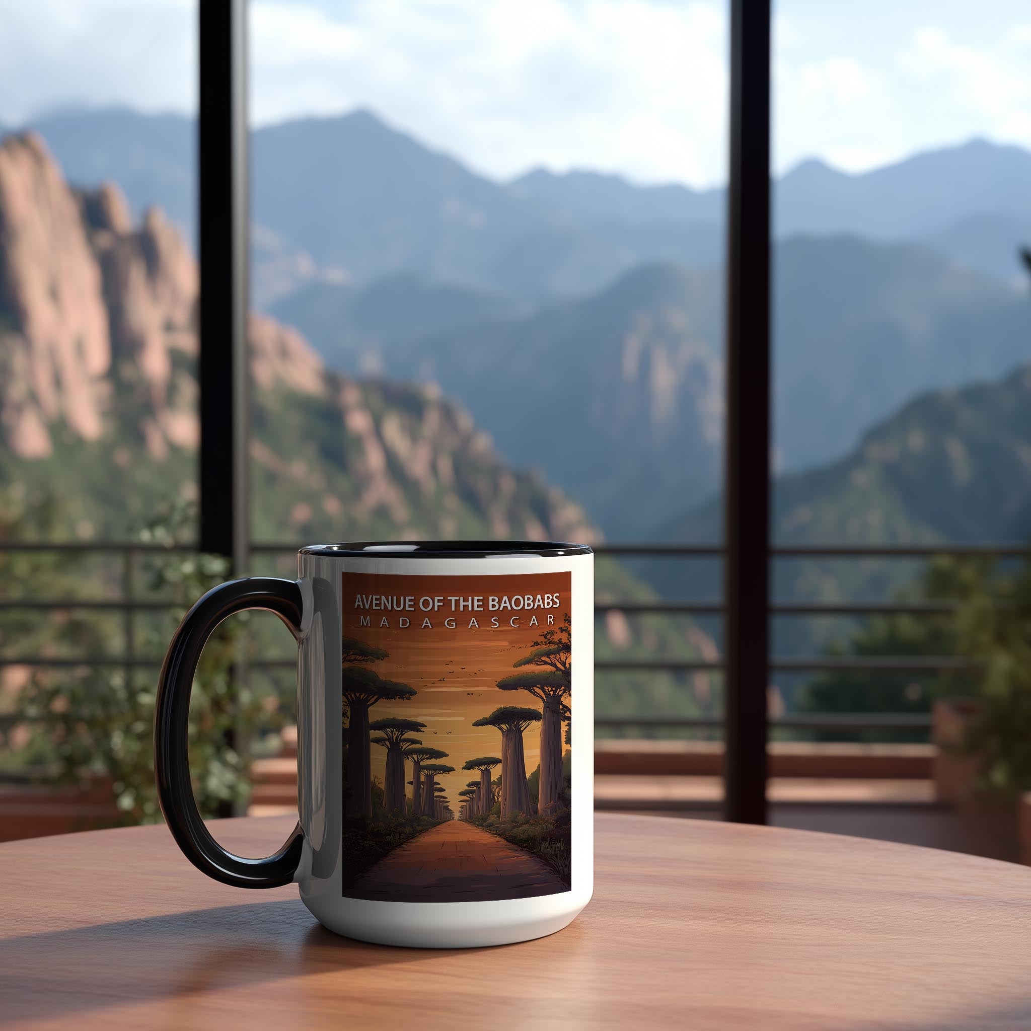 Avenue of the Baobabs - Madagascar - Global Treasures Mug