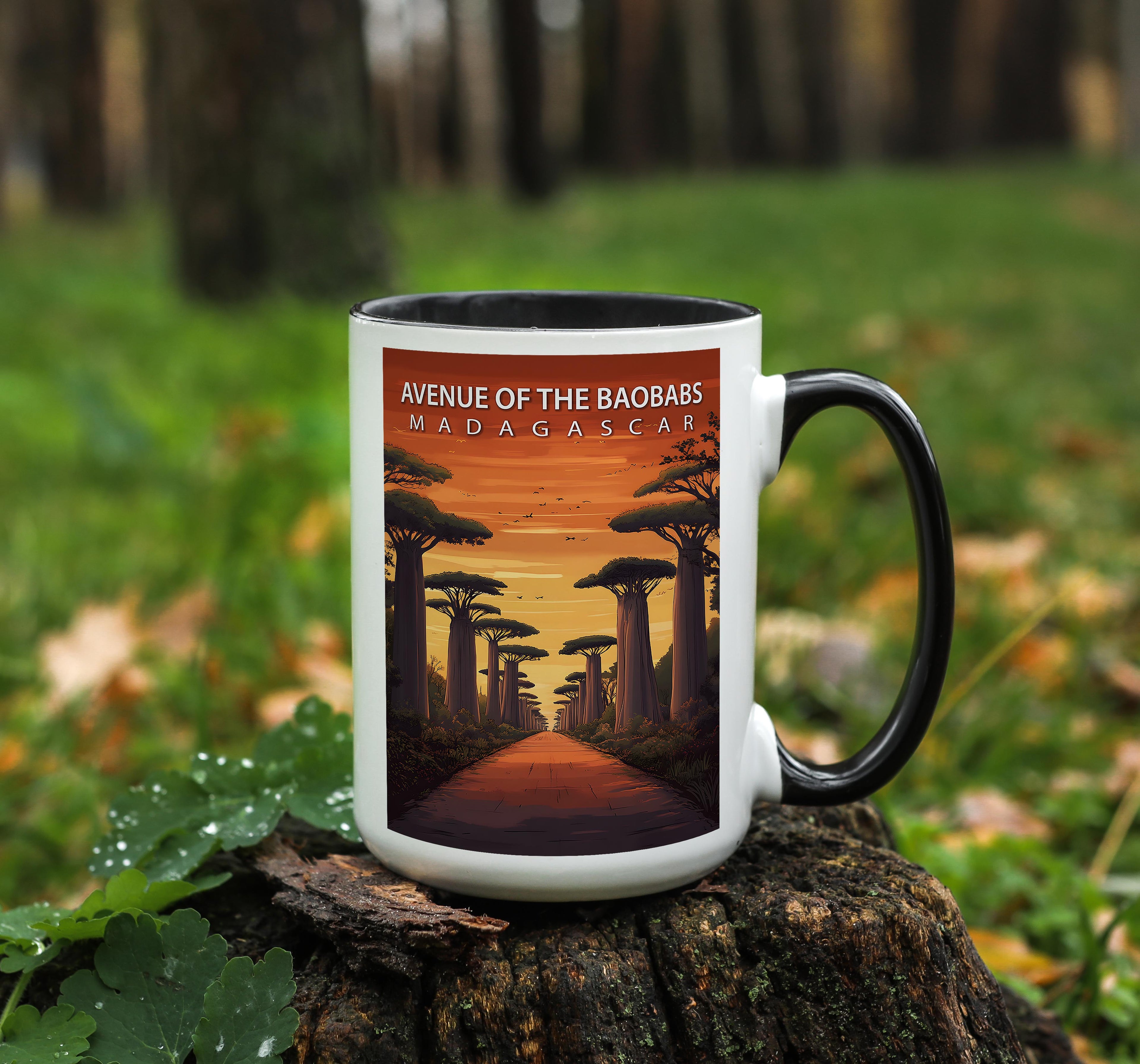 Avenue of the Baobabs - Madagascar - Global Treasures Mug
