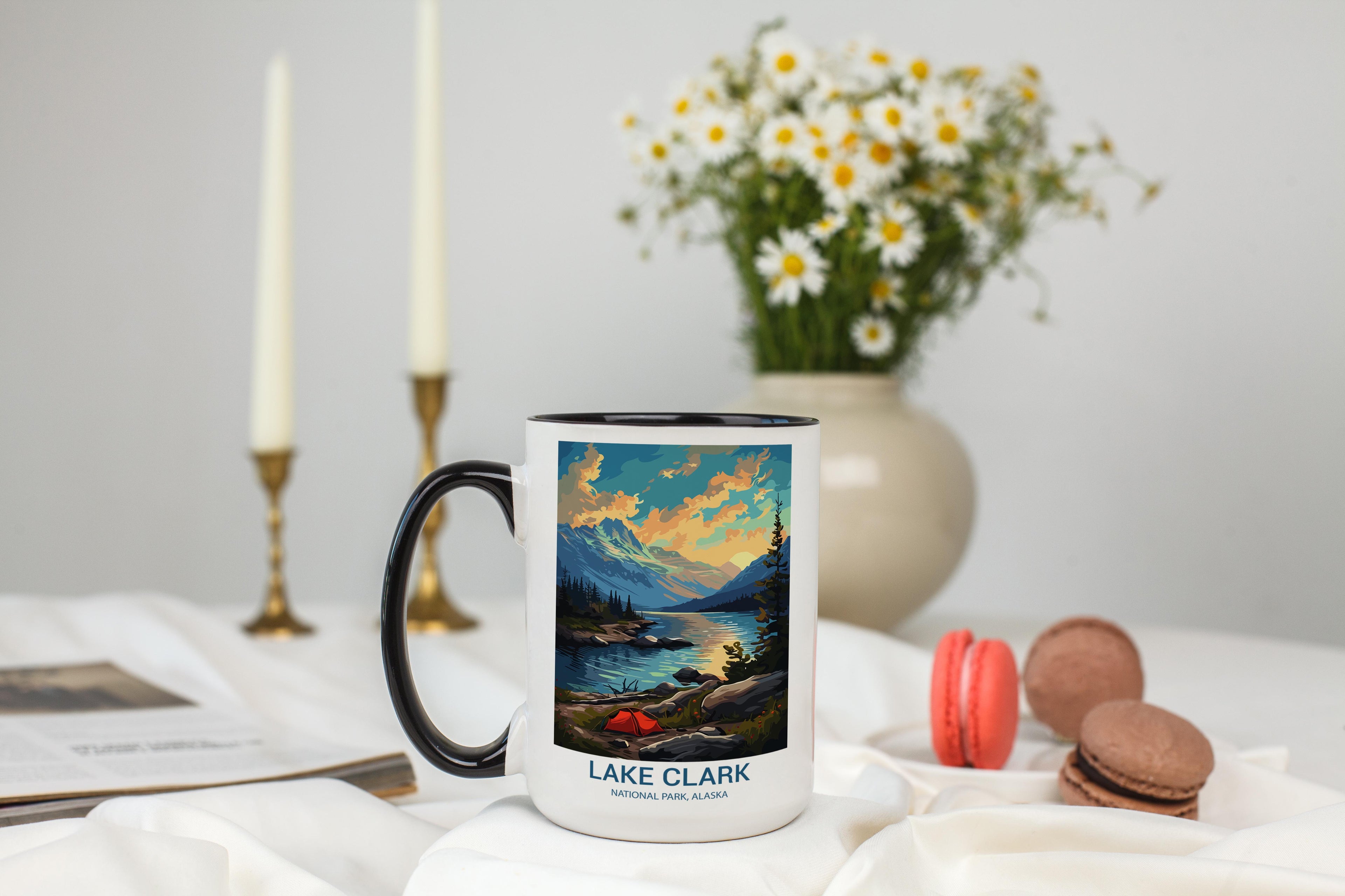 Lake Clark - Alaska - US National Park Tourism Mug