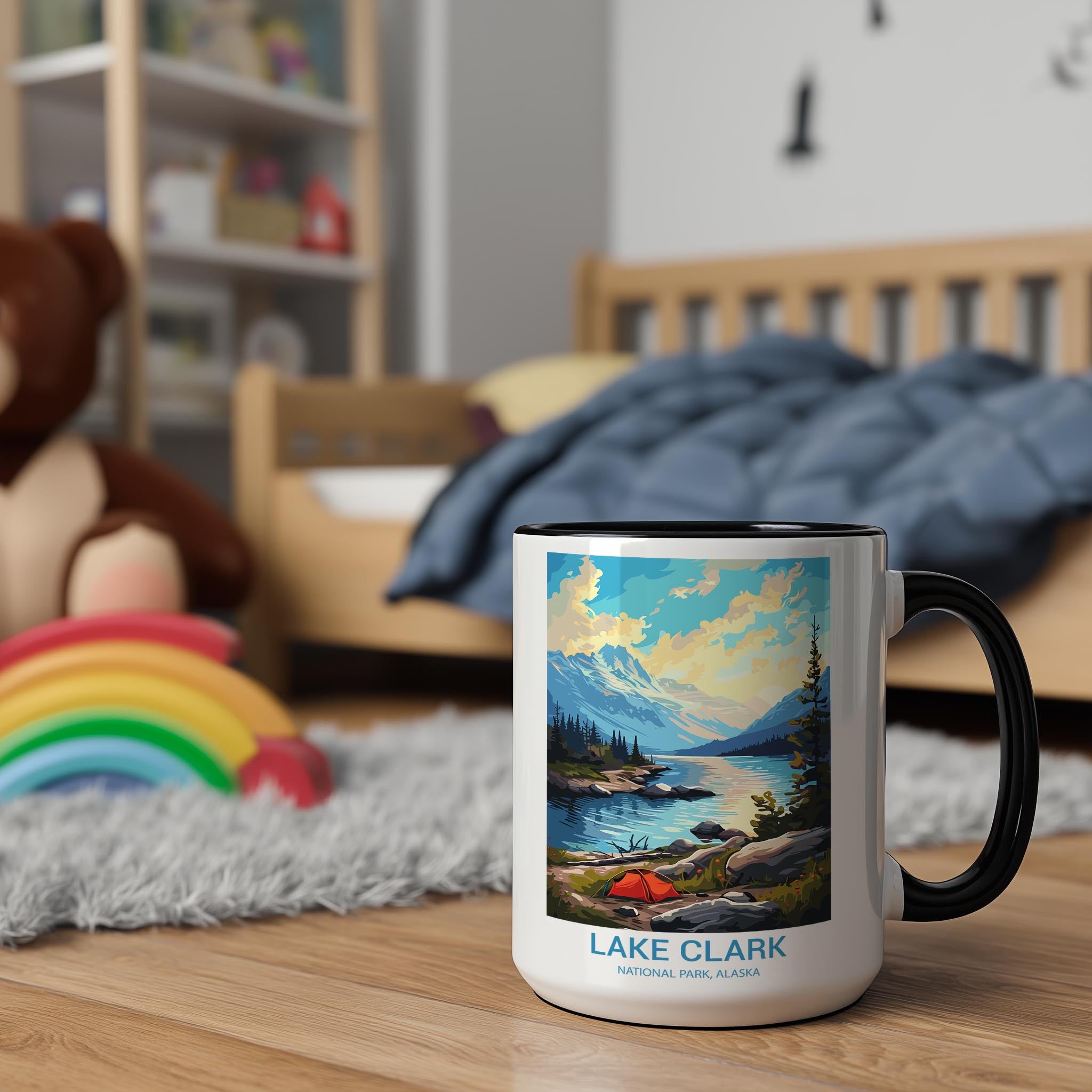Lake Clark - Alaska - US National Park Tourism Mug
