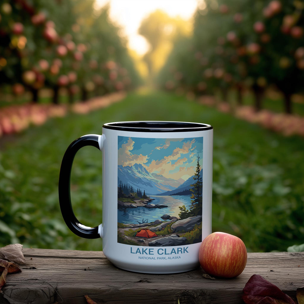 Lake Clark - Alaska - US National Park Tourism Mug
