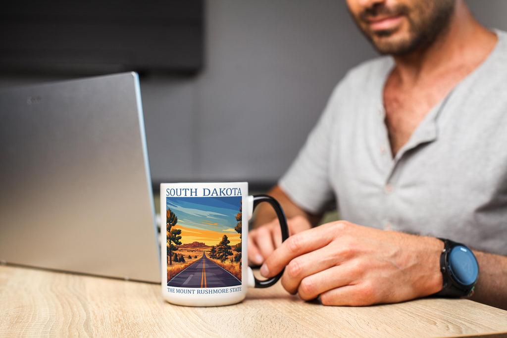 South-Dakota - US State Pride Mug