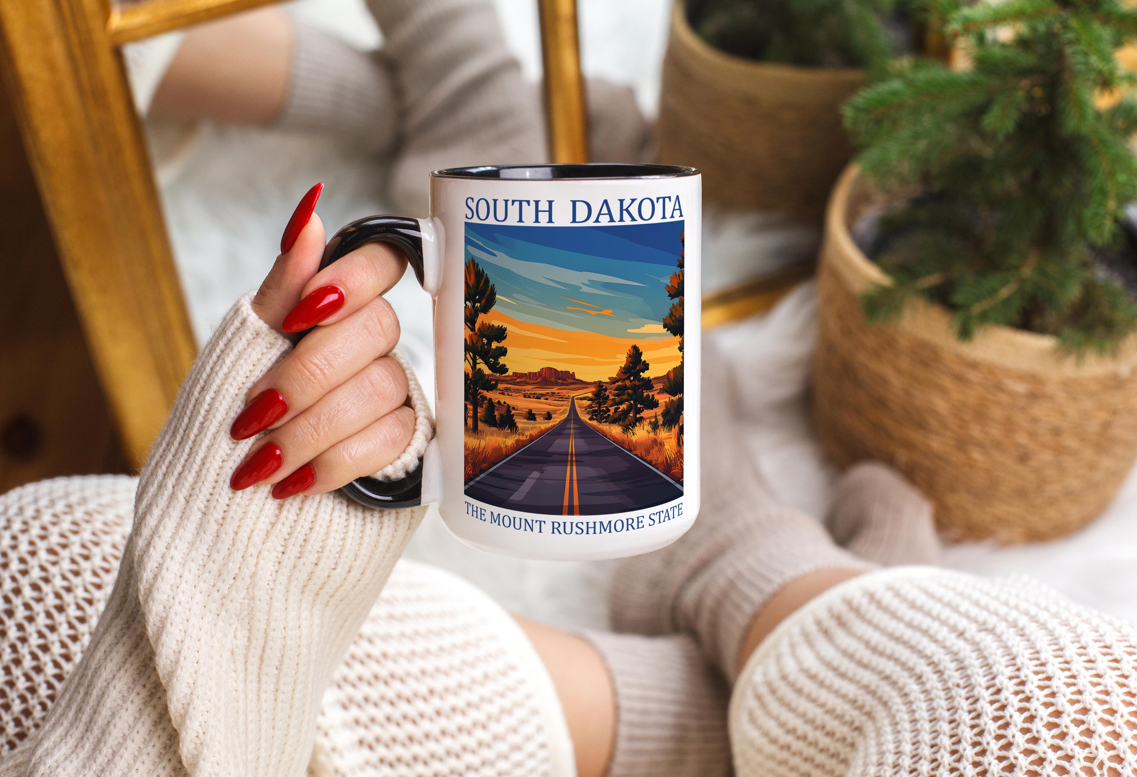 South-Dakota - US State Pride Mug