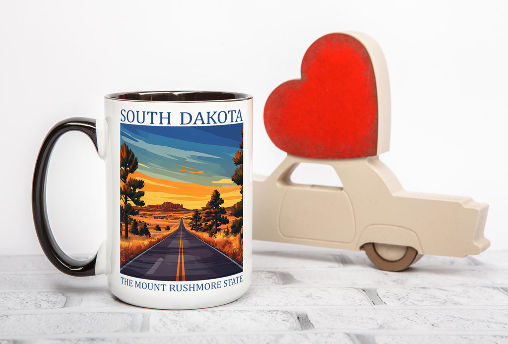 South-Dakota - US State Pride Mug