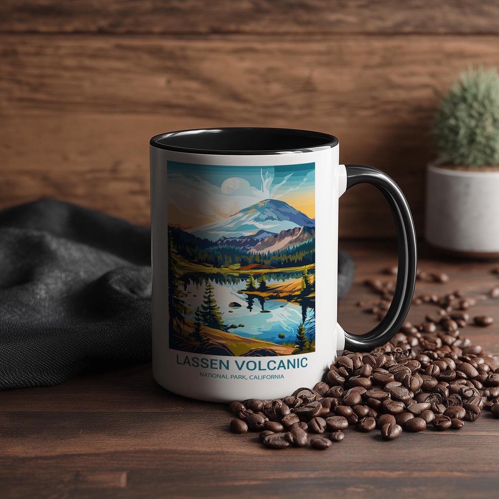Lassen Volcanic - California - US National Park Tourism Mug