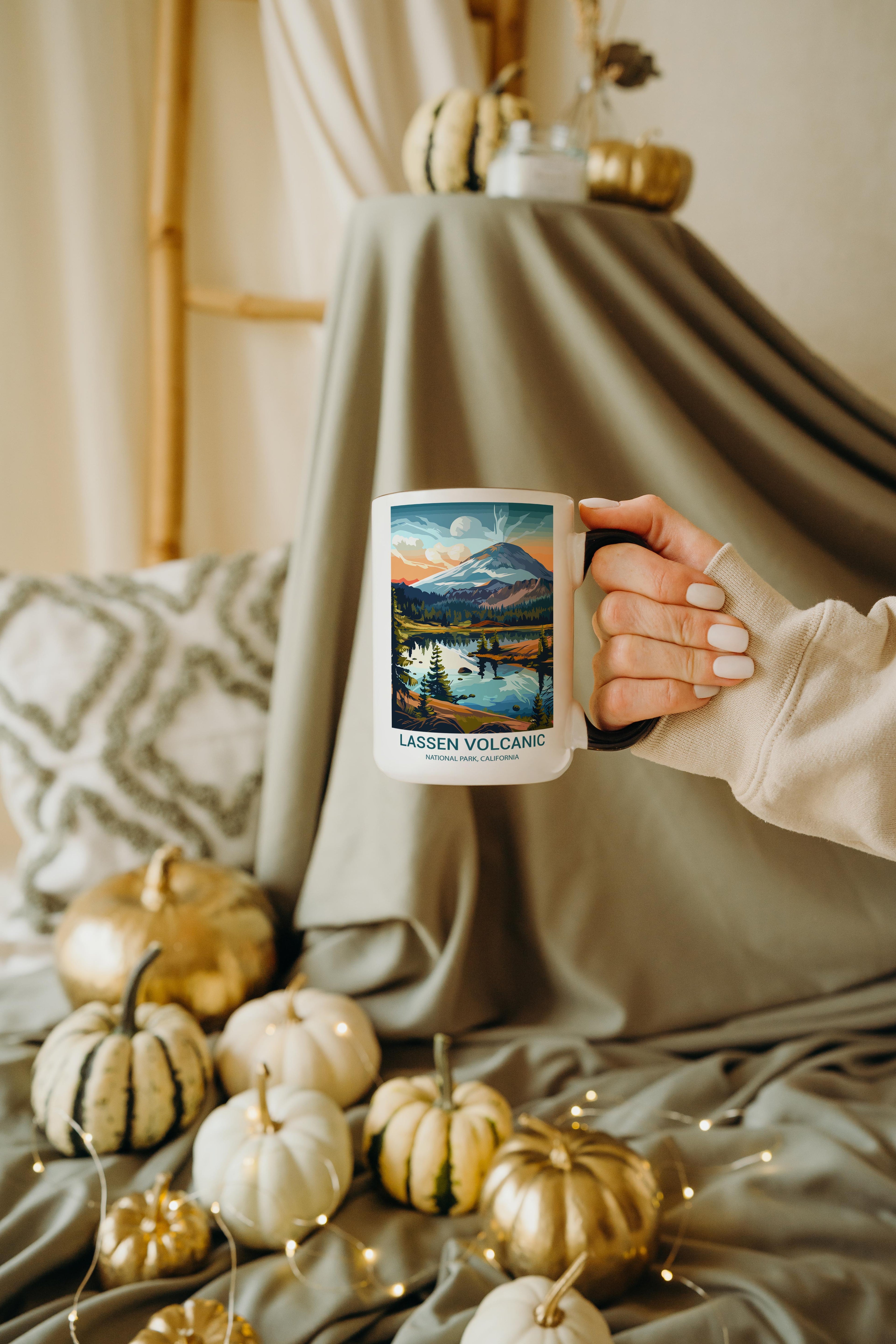 Lassen Volcanic - California - US National Park Tourism Mug