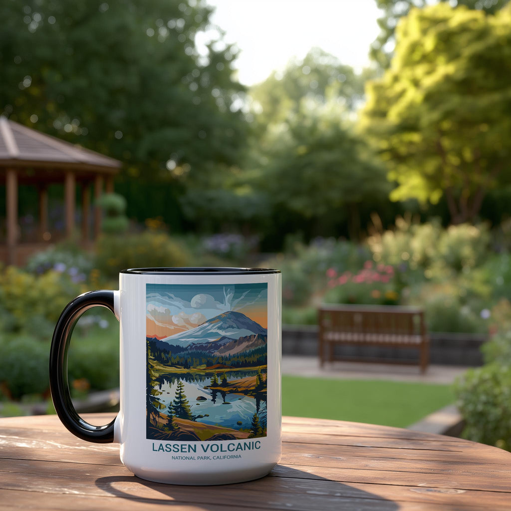 Lassen Volcanic - California - US National Park Tourism Mug