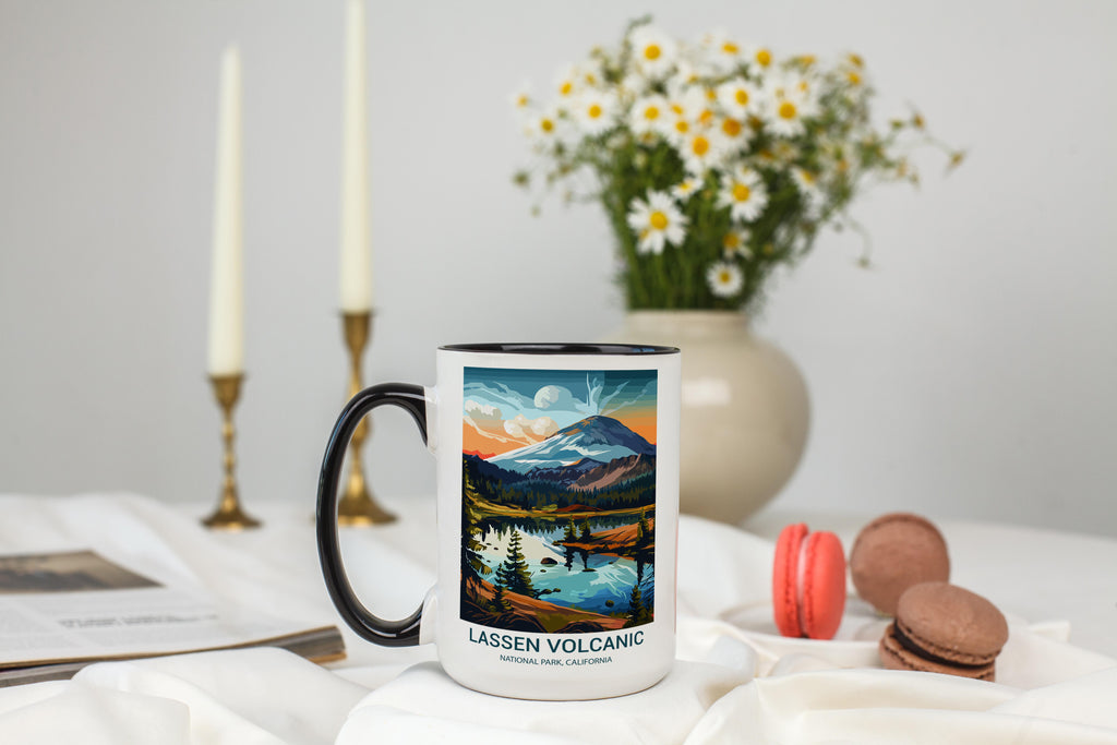 Lassen Volcanic - California - US National Park Tourism Mug