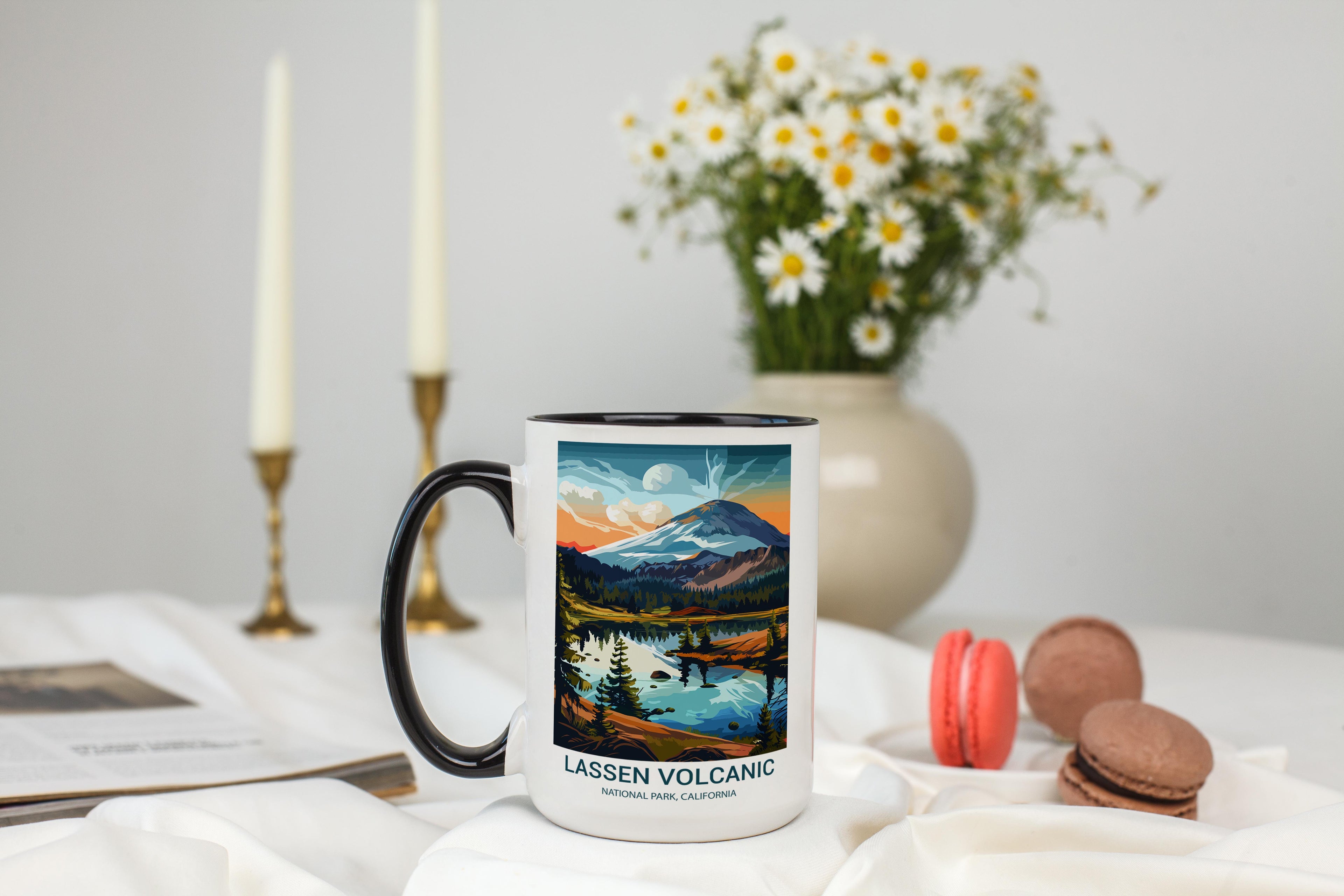 Lassen Volcanic - California - US National Park Tourism Mug