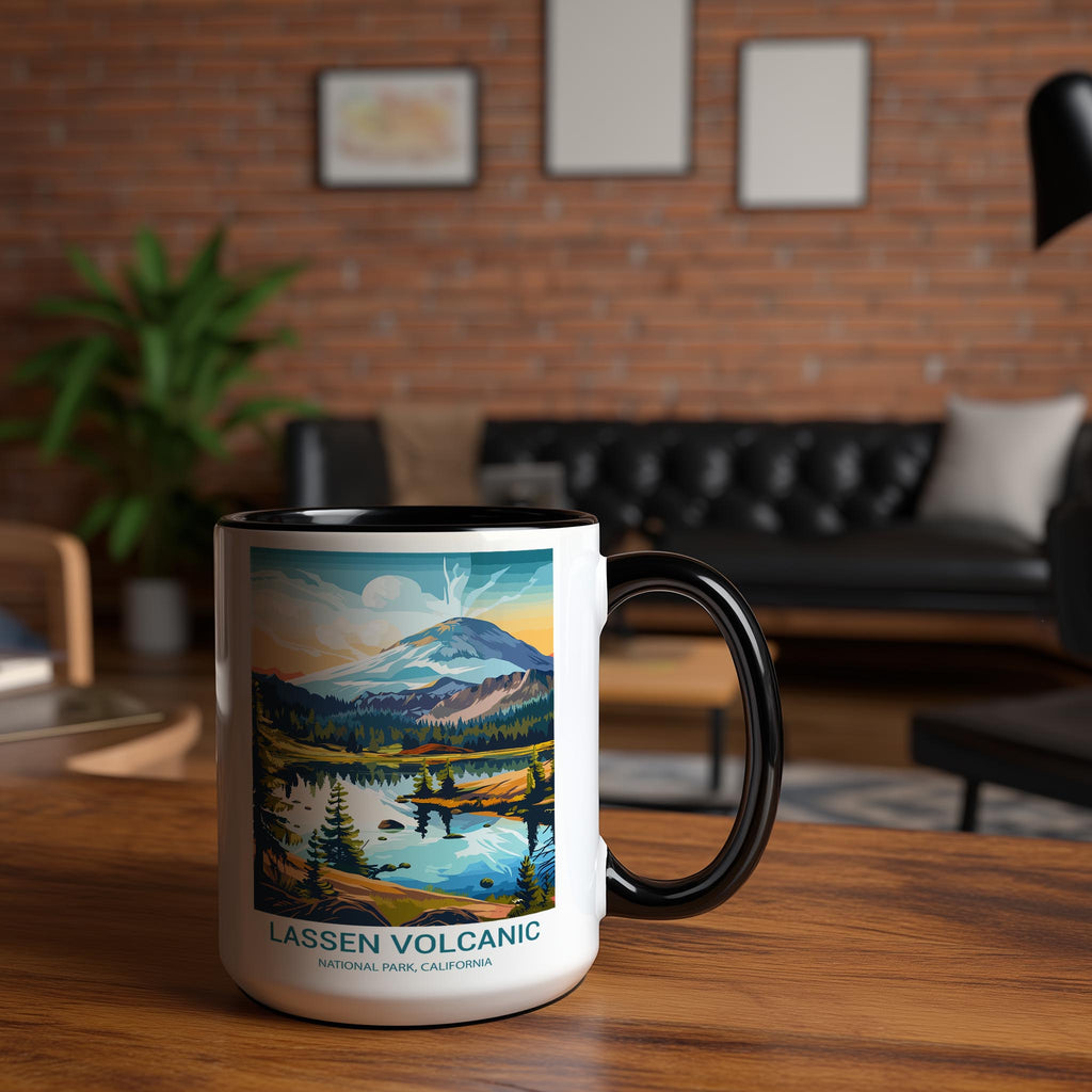 Lassen Volcanic - California - US National Park Tourism Mug