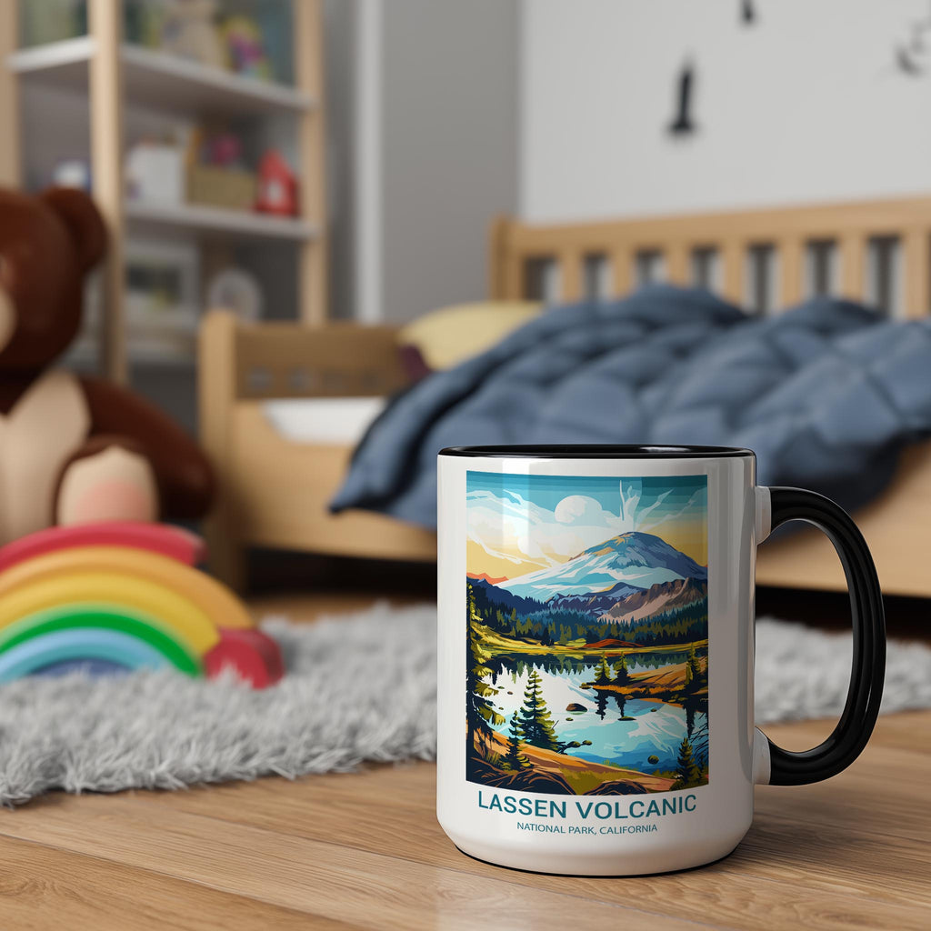 Lassen Volcanic - California - US National Park Tourism Mug