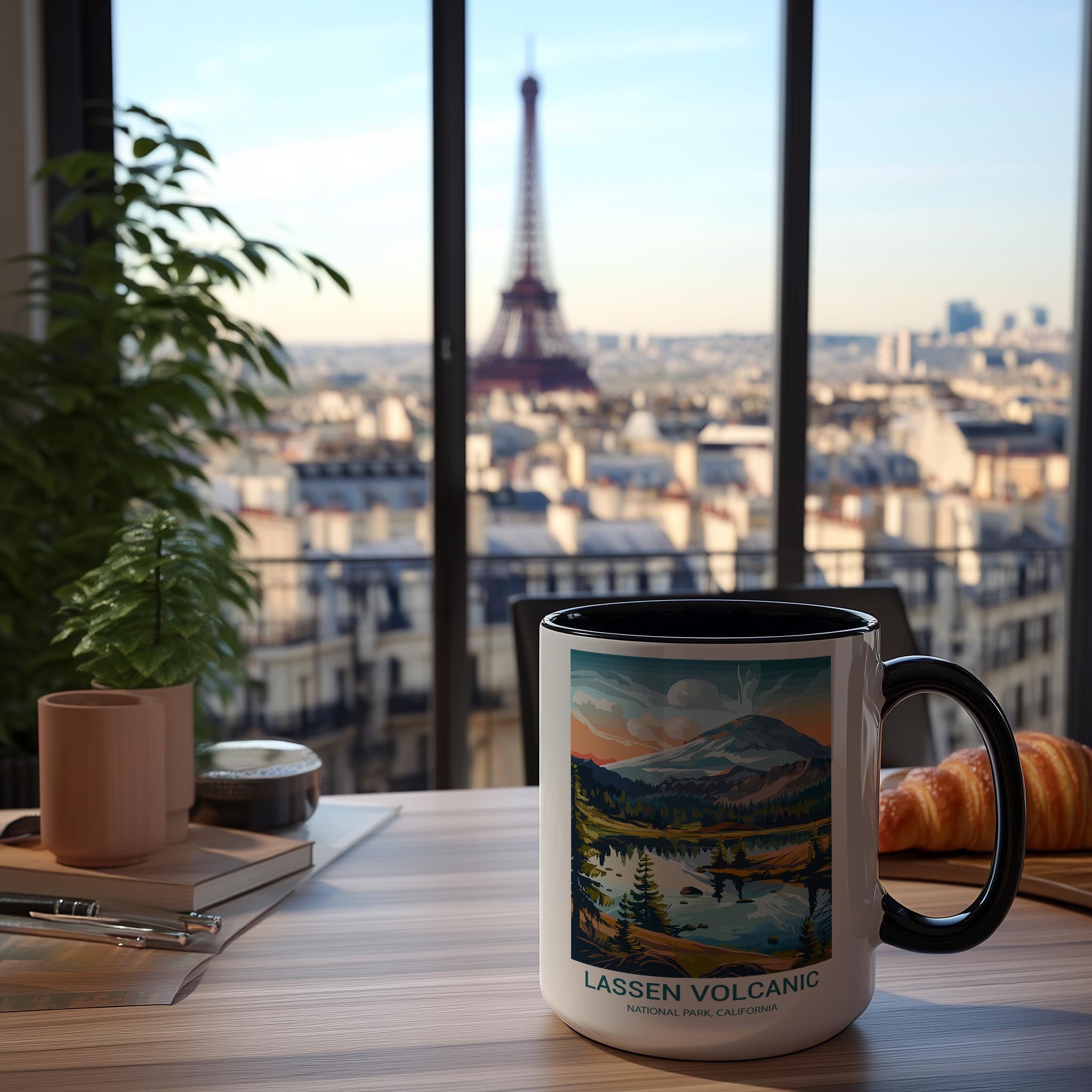 Lassen Volcanic - California - US National Park Tourism Mug