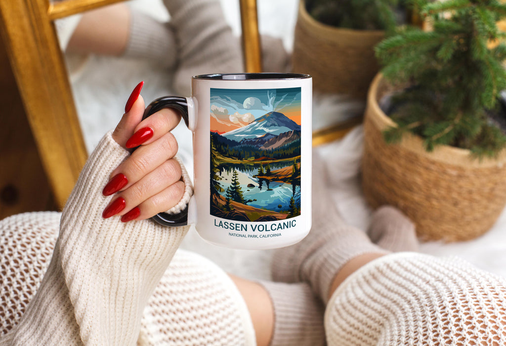 Lassen Volcanic - California - US National Park Tourism Mug