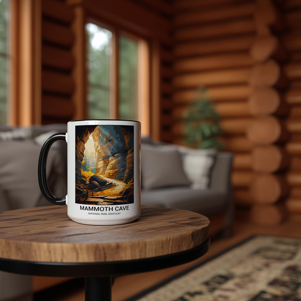 Mammoth Cave - Kentucky - US National Park Tourism Mug