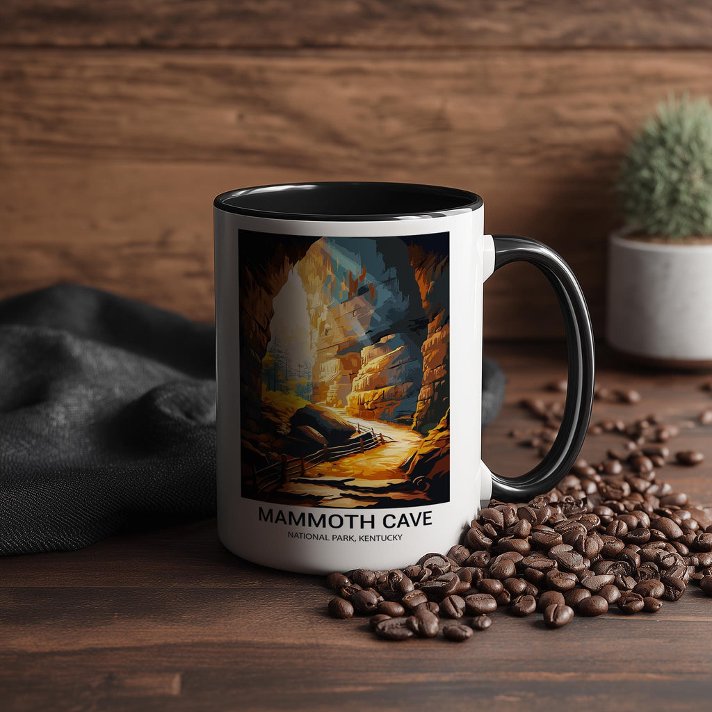 Mammoth Cave - Kentucky - US National Park Tourism Mug