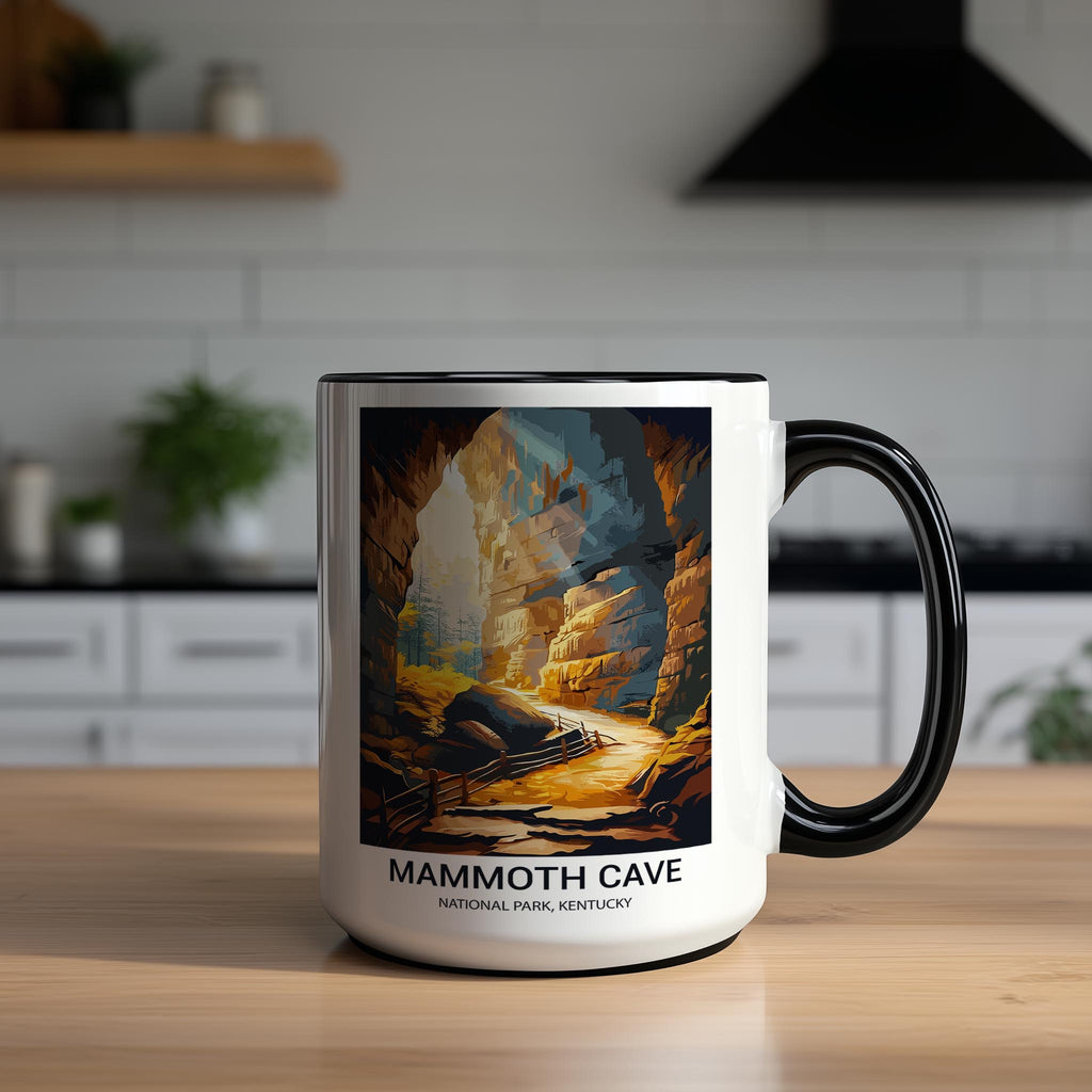 Mammoth Cave - Kentucky - US National Park Tourism Mug