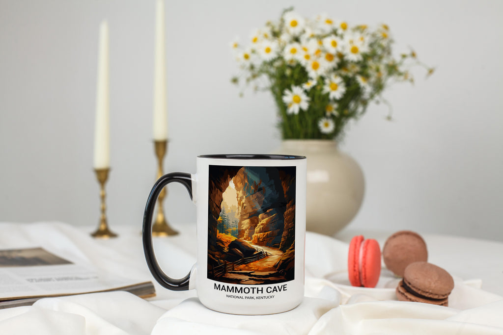 Mammoth Cave - Kentucky - US National Park Tourism Mug