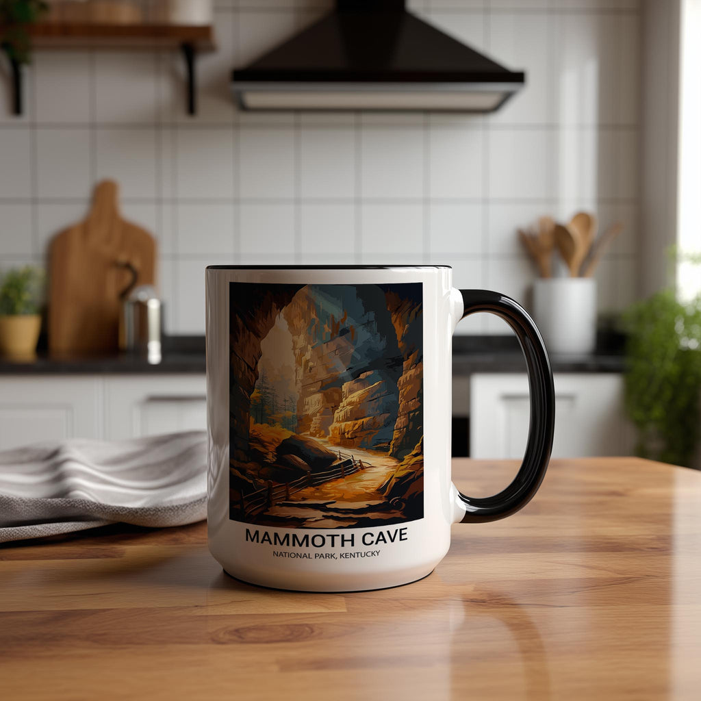 Mammoth Cave - Kentucky - US National Park Tourism Mug