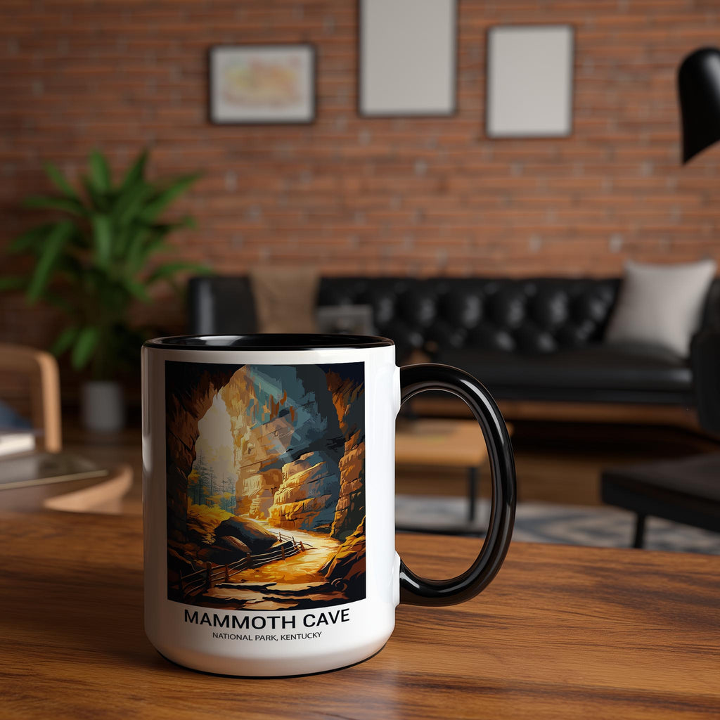 Mammoth Cave - Kentucky - US National Park Tourism Mug