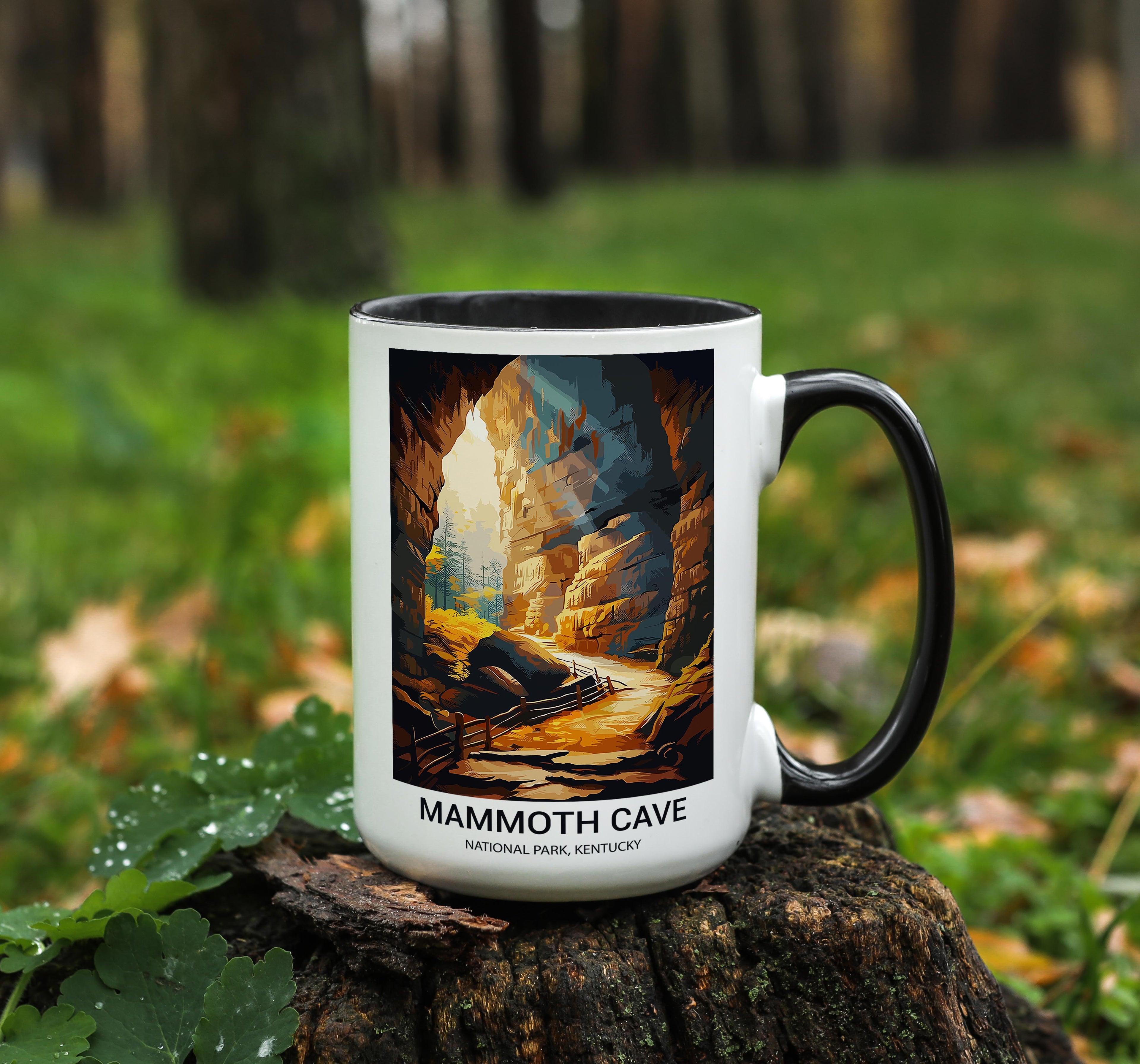 Mammoth Cave - Kentucky - US National Park Tourism Mug