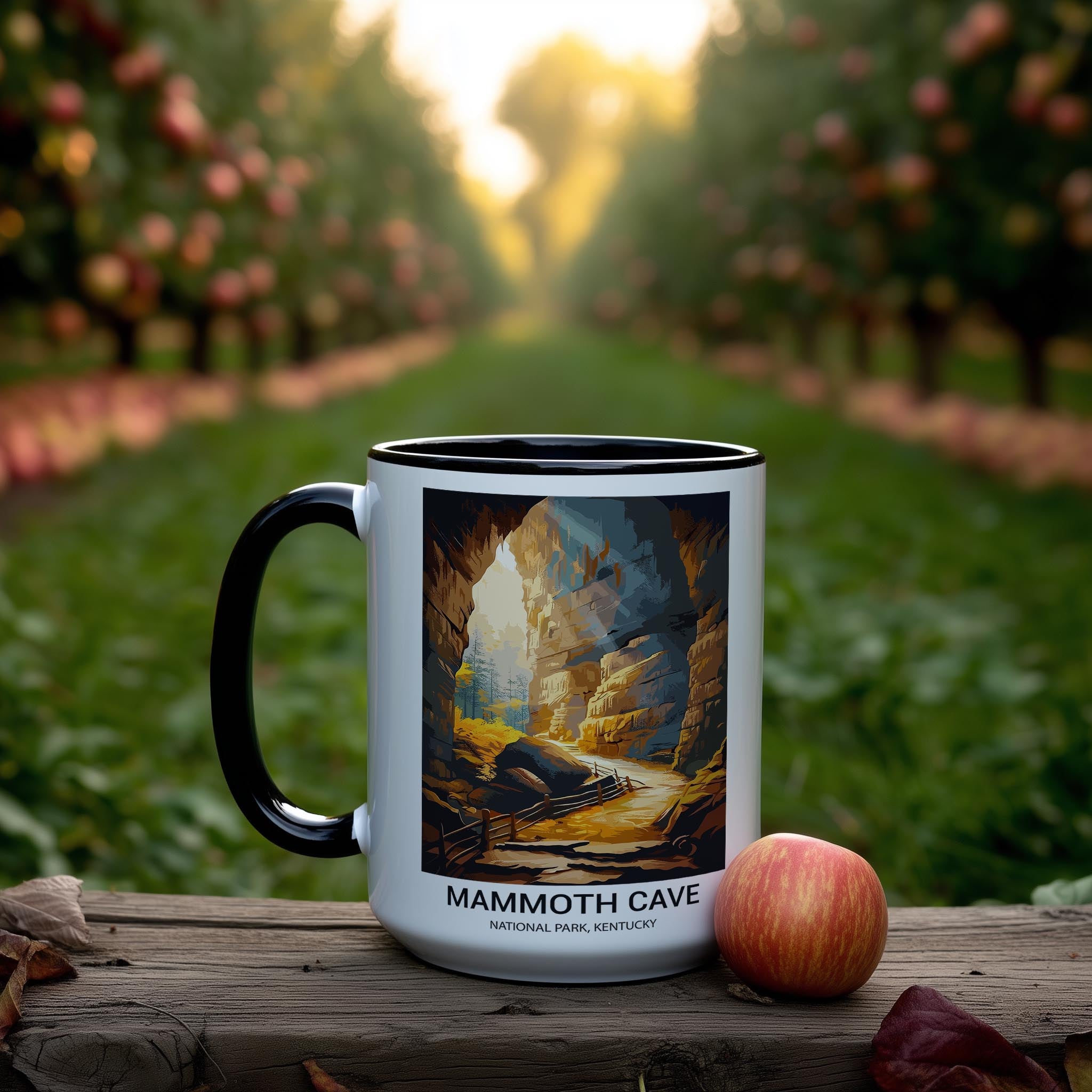 Mammoth Cave - Kentucky - US National Park Tourism Mug