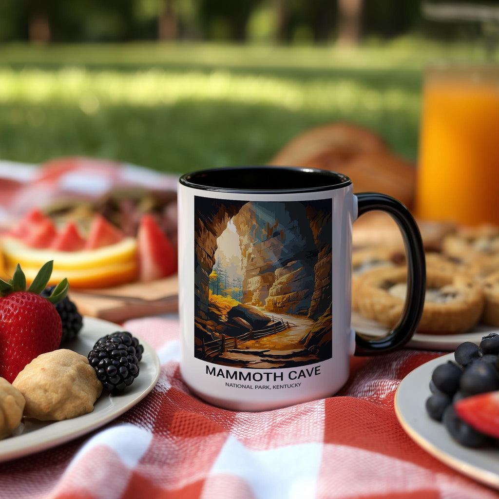 Mammoth Cave - Kentucky - US National Park Tourism Mug