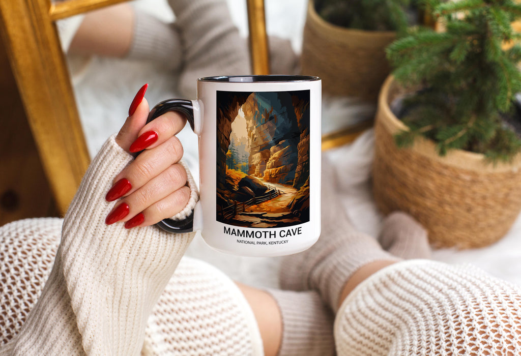 Mammoth Cave - Kentucky - US National Park Tourism Mug