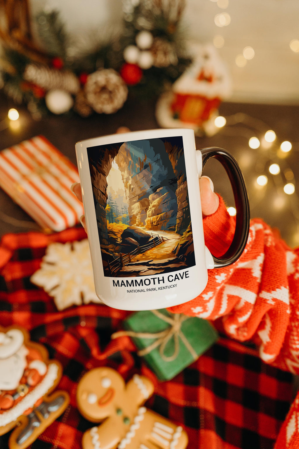 Mammoth Cave - Kentucky - US National Park Tourism Mug