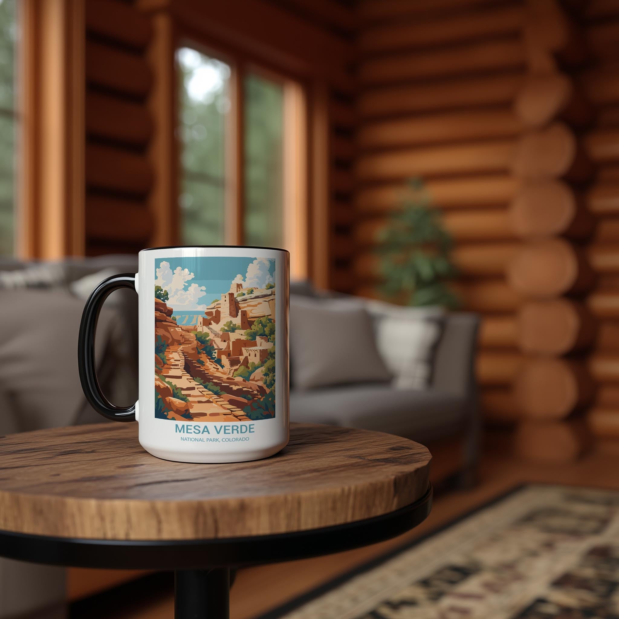 Mesa verde - Colorado - US National Park Tourism Mug