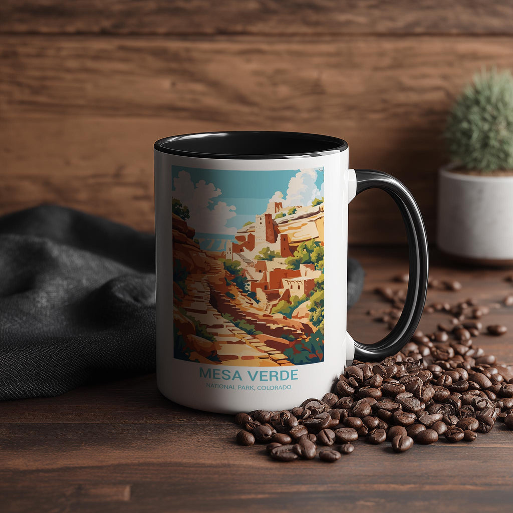 Mesa verde - Colorado - US National Park Tourism Mug