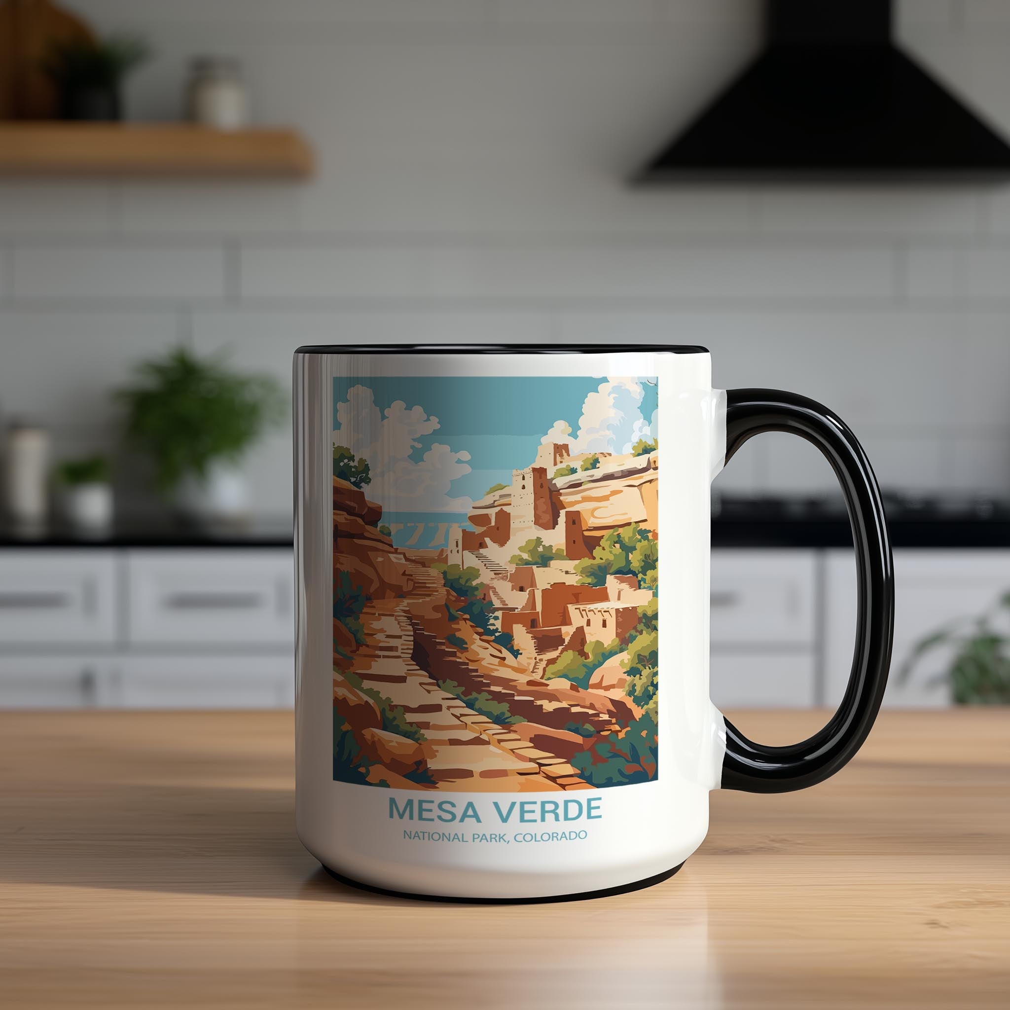 Mesa verde - Colorado - US National Park Tourism Mug