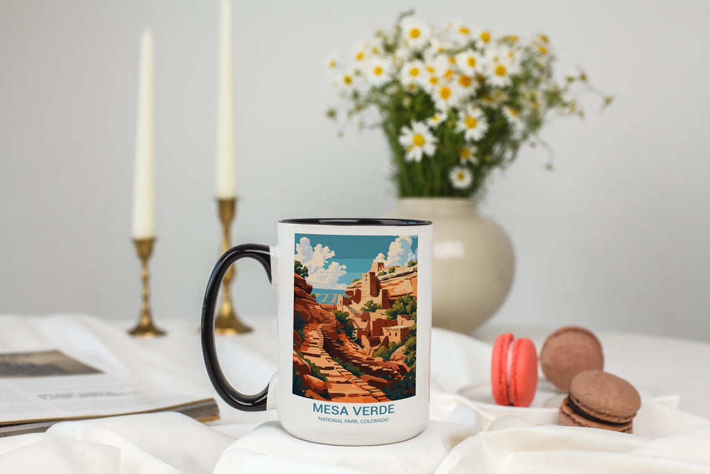 Mesa verde - Colorado - US National Park Tourism Mug