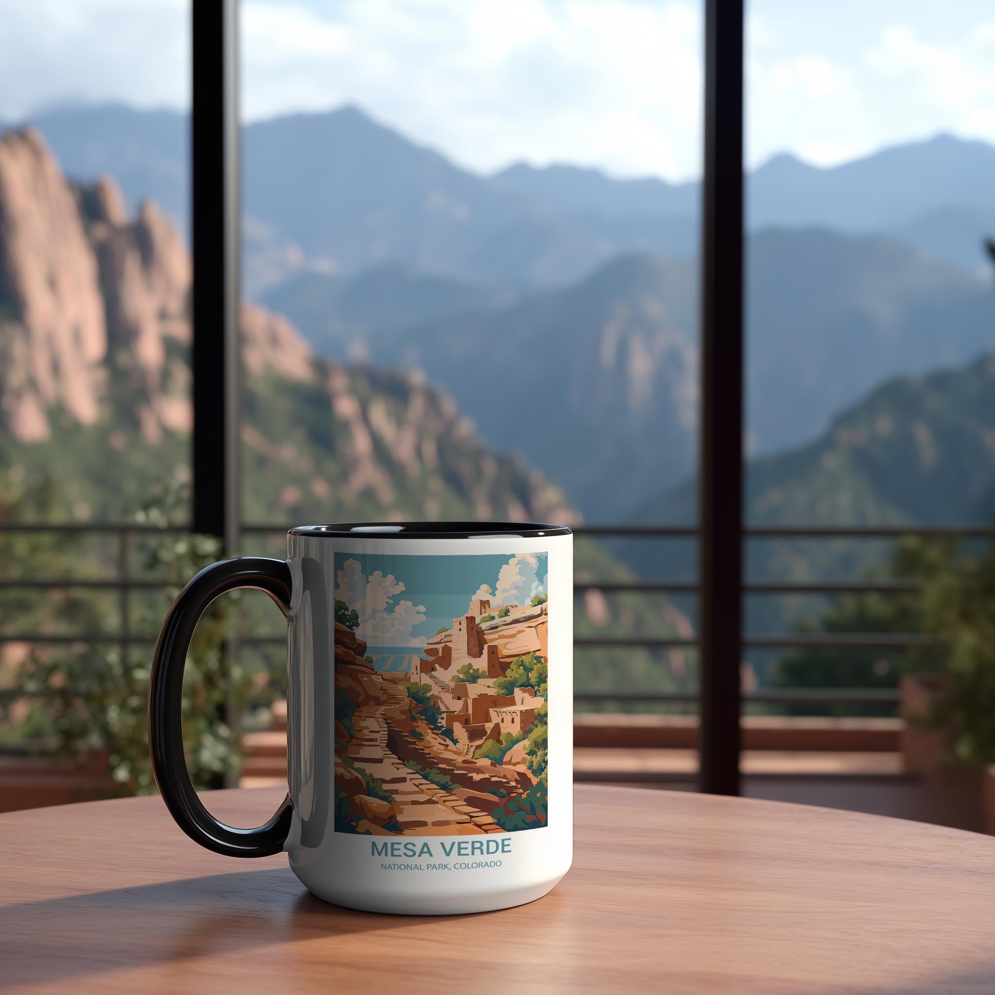 Mesa verde - Colorado - US National Park Tourism Mug
