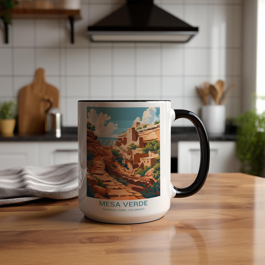 Mesa verde - Colorado - US National Park Tourism Mug