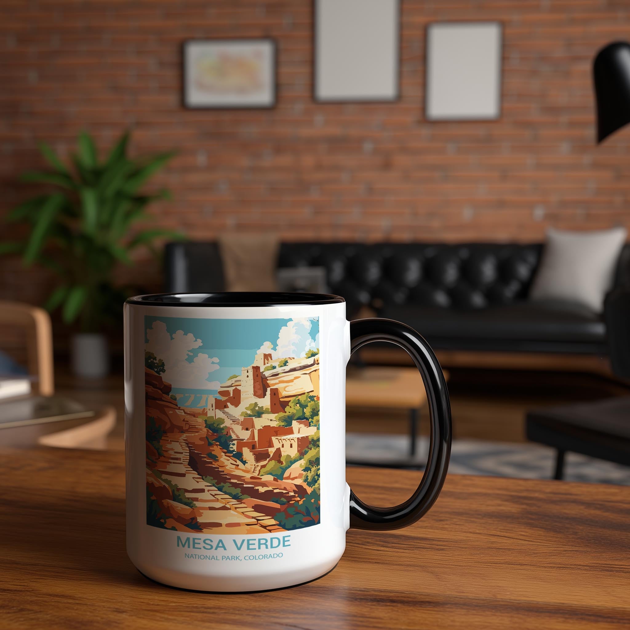 Mesa verde - Colorado - US National Park Tourism Mug