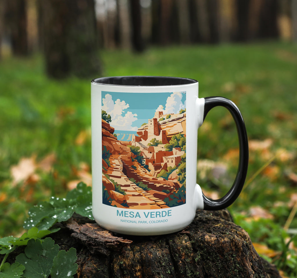 Mesa verde - Colorado - US National Park Tourism Mug