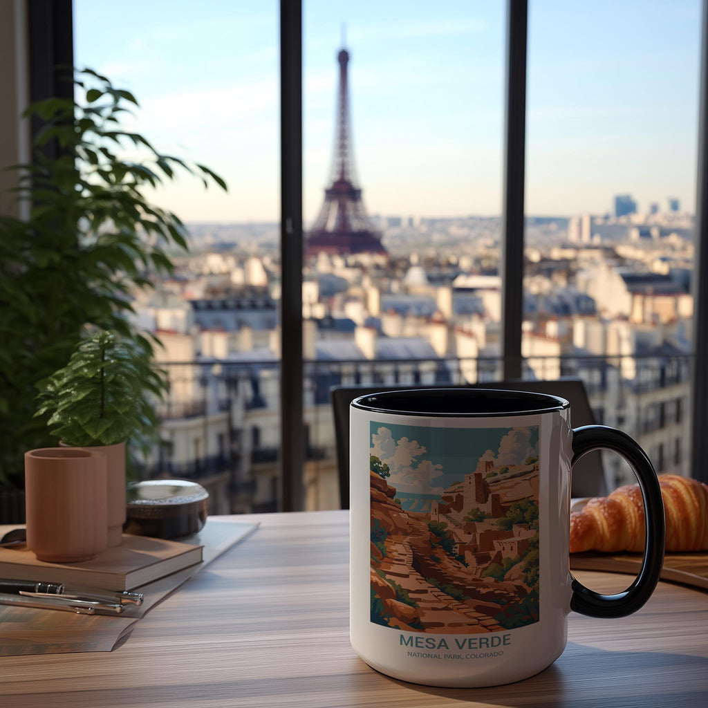 Mesa verde - Colorado - US National Park Tourism Mug
