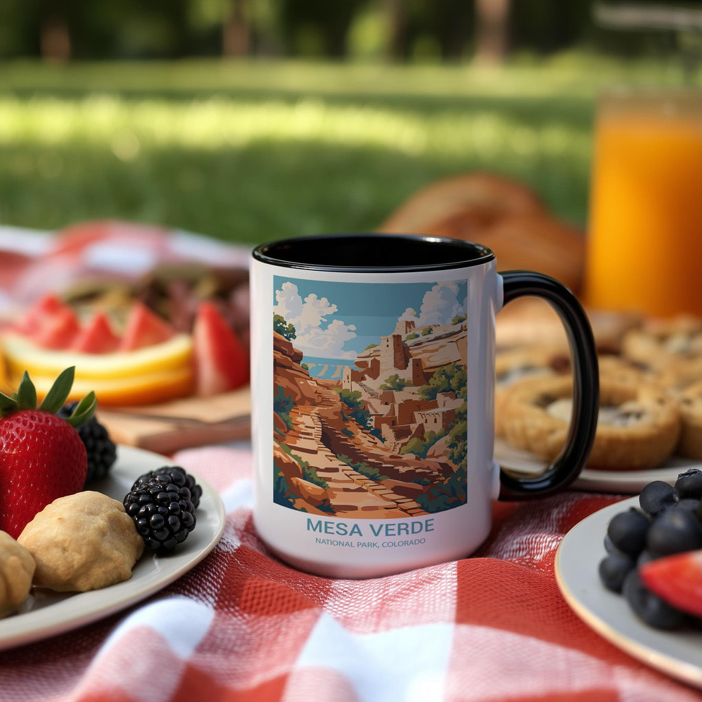 Mesa verde - Colorado - US National Park Tourism Mug