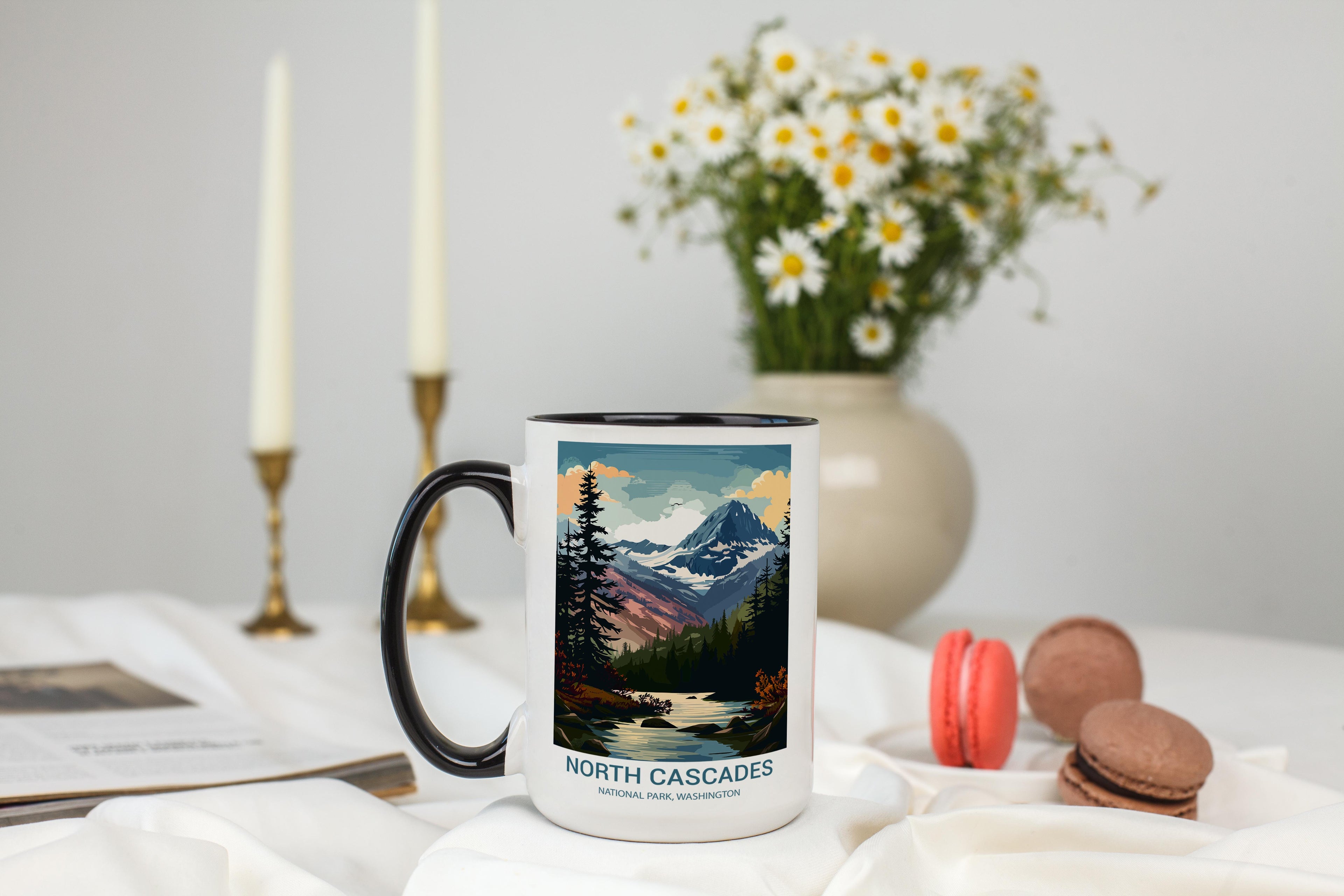 North Cascades - Washington - US National Park Tourism Mug