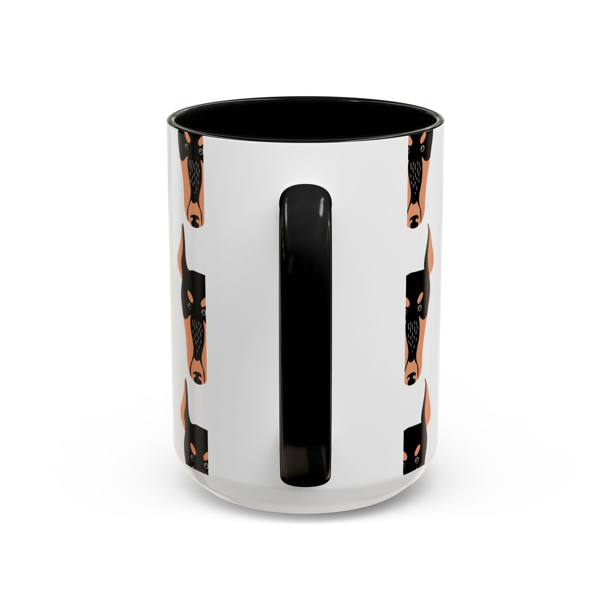 Doberman Dog Doodle Design 15oz Mug