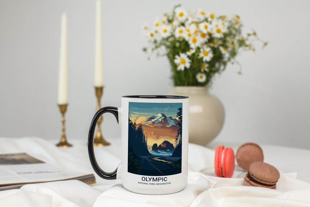 Olympic - Washington - US National Park Tourism Mug