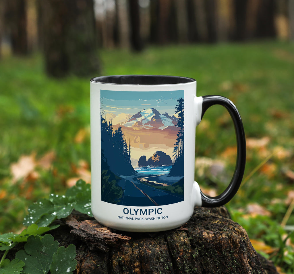 Olympic - Washington - US National Park Tourism Mug