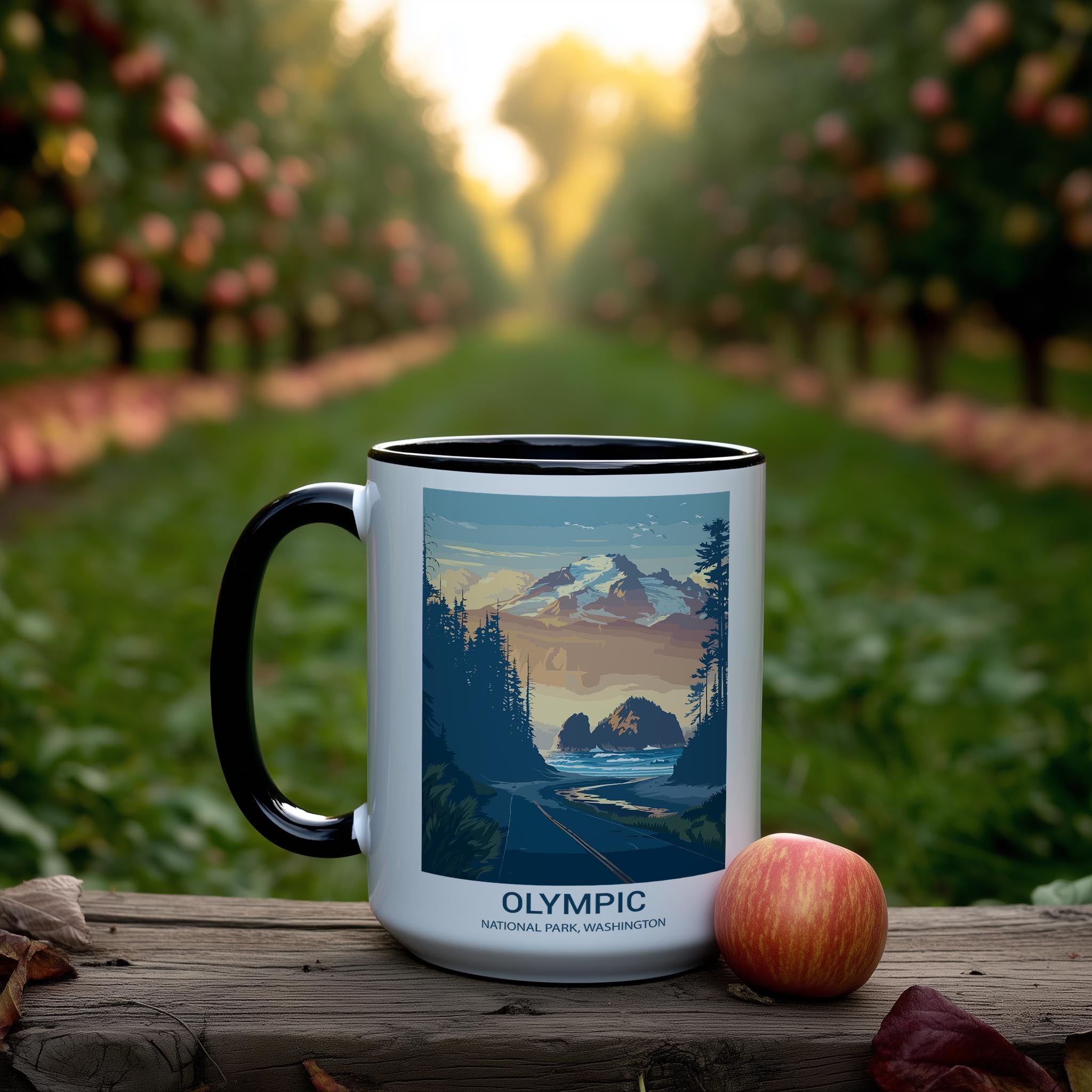 Olympic - Washington - US National Park Tourism Mug